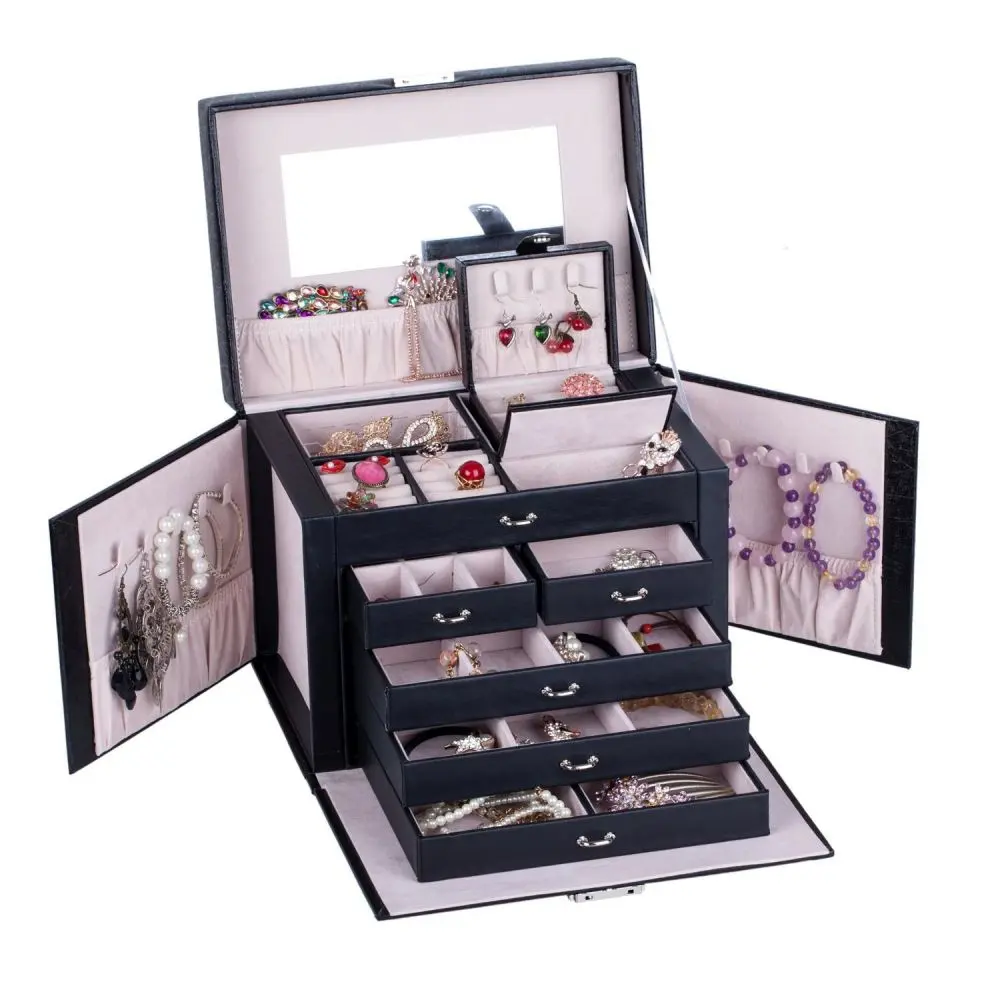 Large PU jewelry storage box luxury gift for women | ZG245