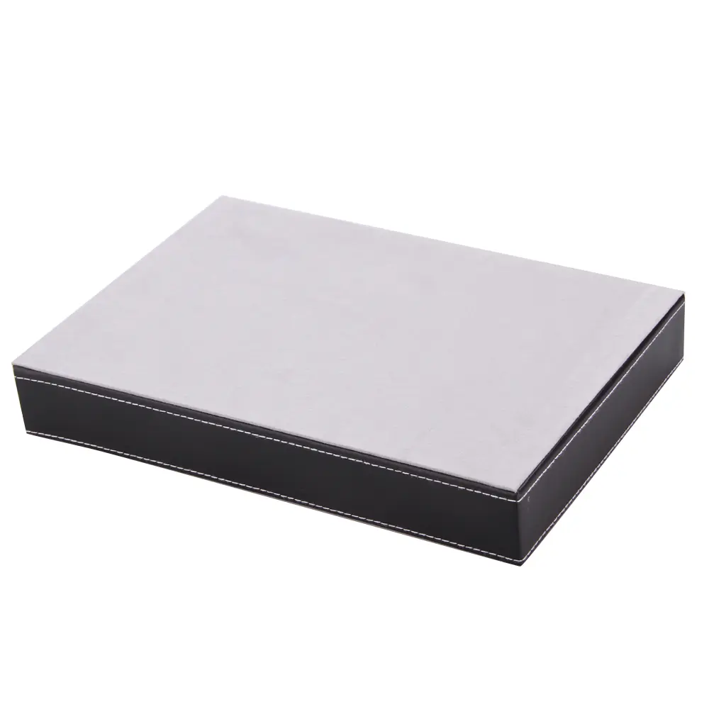 Premium Leather Desktop Organizer Tray for Stylish Home Storage | WG014