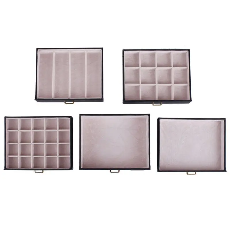 Large 6-Layer Leather Jewelry Box with Side Door Access | ZG241